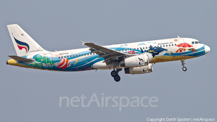 Bangkok Airways Airbus A320-232 (HS-PGW) | Photo 318595