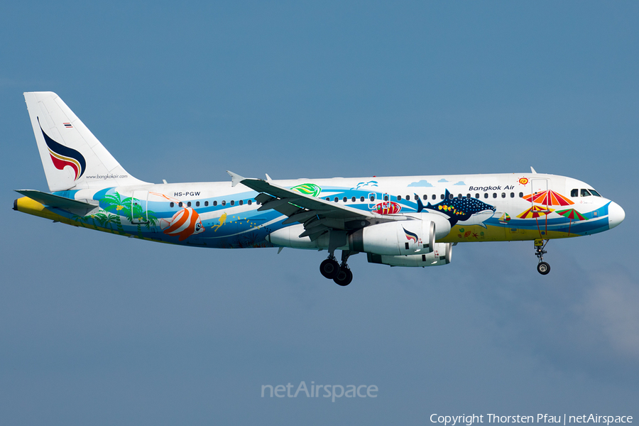 Bangkok Airways Airbus A320-232 (HS-PGW) | Photo 131584