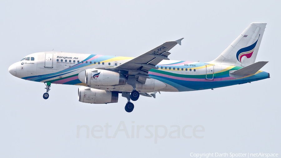 Bangkok Airways Airbus A319-132 (HS-PGX) | Photo 318596