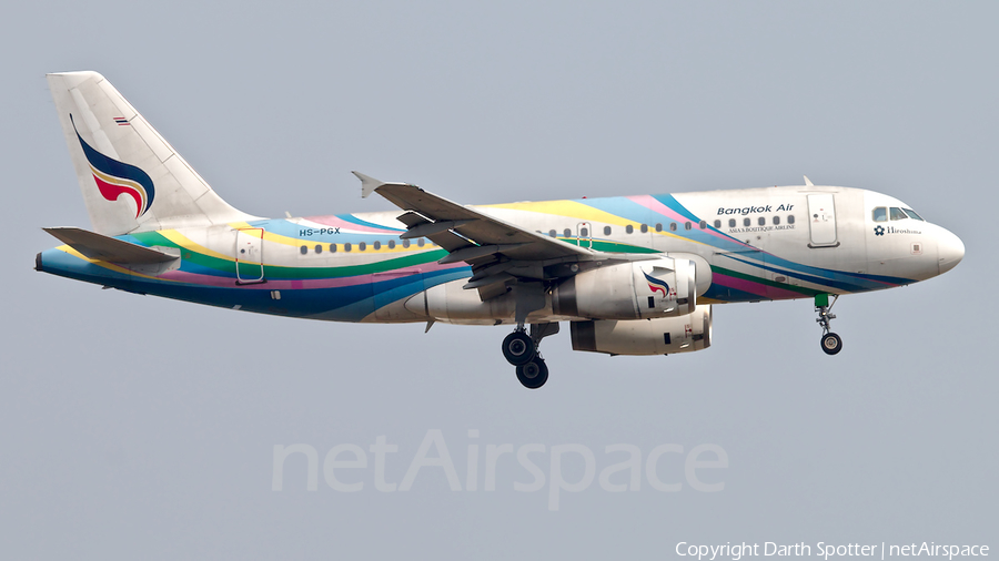 Bangkok Airways Airbus A319-132 (HS-PGX) | Photo 318597