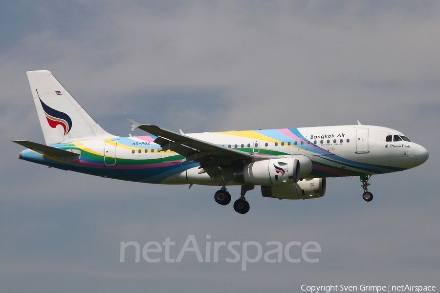 Bangkok Airways Airbus A319-132 (HS-PGZ) | Photo 14644