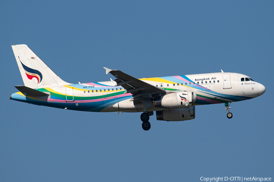 Bangkok Airways Airbus A319-132 (HS-PGZ) | Photo 284914