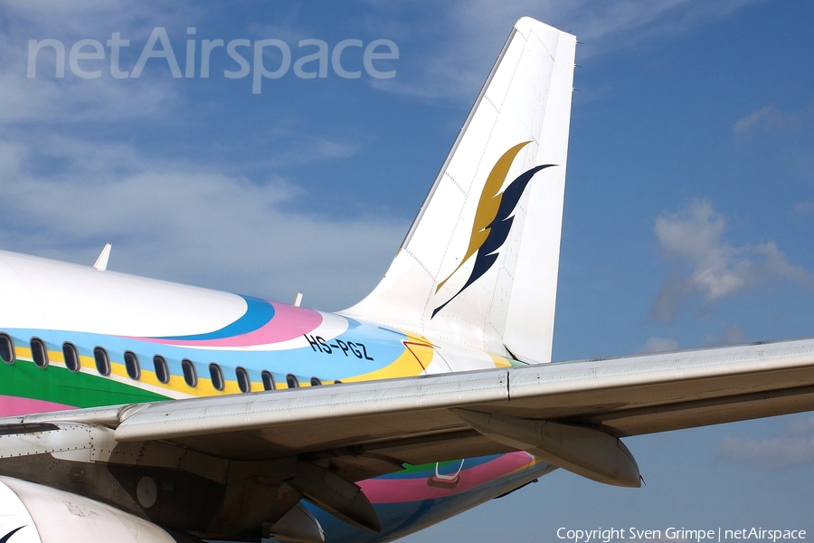 Siem Reap Airways Airbus A319-132 (HS-PGZ) | Photo 18293