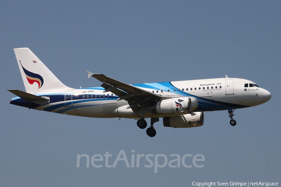 Bangkok Airways Airbus A319-132 (HS-PPC) | Photo 14587