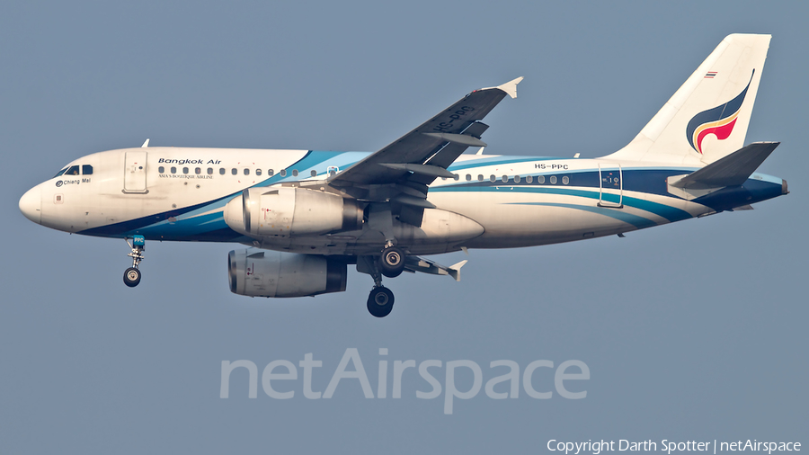 Bangkok Airways Airbus A319-132 (HS-PPC) | Photo 318603