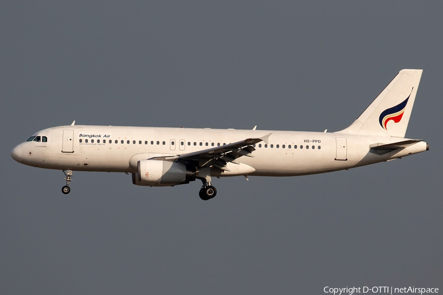 Bangkok Airways Airbus A320-232 (HS-PPD) | Photo 285184