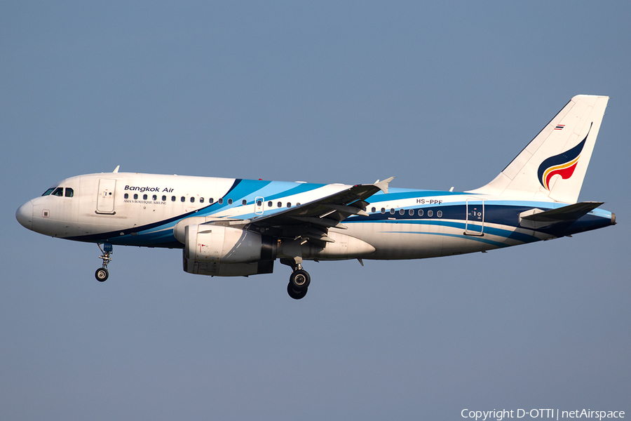 Bangkok Airways Airbus A319-131 (HS-PPF) | Photo 287530