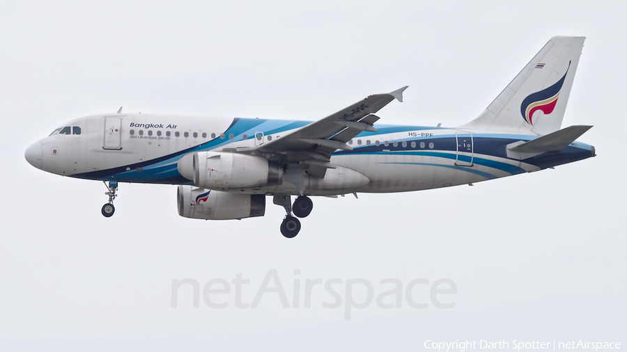 Bangkok Airways Airbus A319-131 (HS-PPF) | Photo 308979