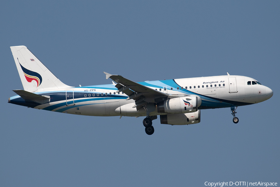 Bangkok Airways Airbus A319-132 (HS-PPG) | Photo 284938