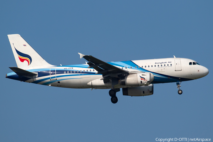 Bangkok Airways Airbus A319-132 (HS-PPM) | Photo 285537