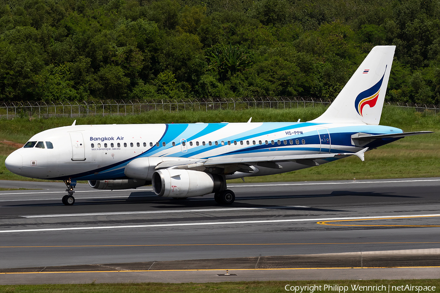 Bangkok Airways Airbus A319-132 (HS-PPM) | Photo 358734