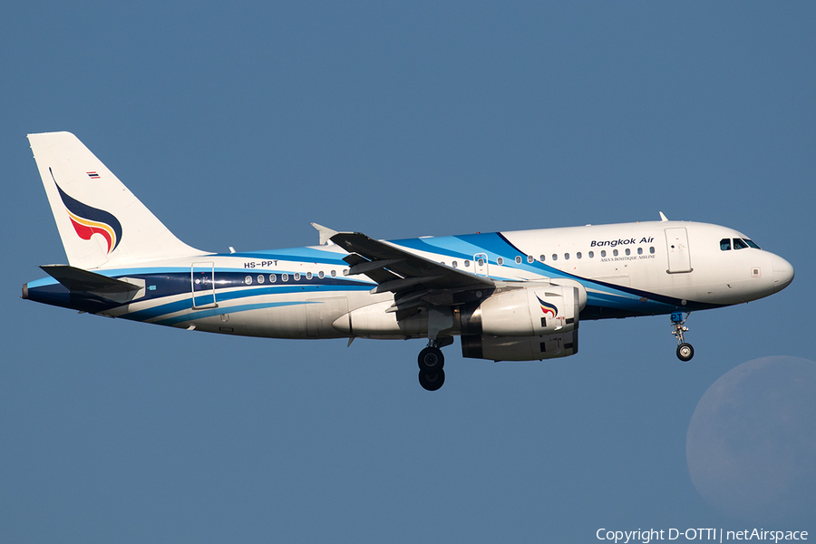 Bangkok Airways Airbus A319-132 (HS-PPT) | Photo 284905