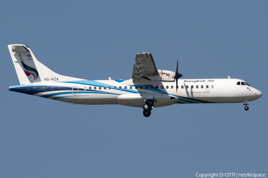 Bangkok Airways ATR 72-600 (HS-PZA) | Photo 284924