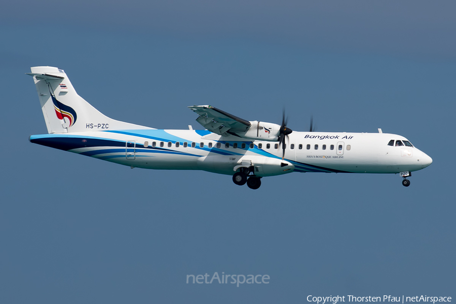 Bangkok Airways ATR 72-600 (HS-PZC) | Photo 177725
