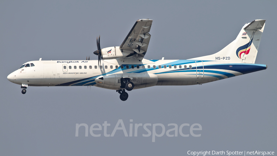 Bangkok Airways ATR 72-600 (HS-PZD) | Photo 318633