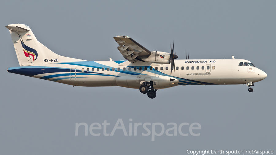 Bangkok Airways ATR 72-600 (HS-PZD) | Photo 318634