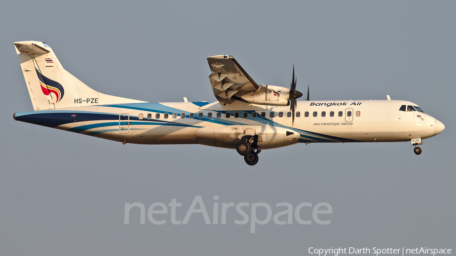 Bangkok Airways ATR 72-600 (HS-PZE) | Photo 318635