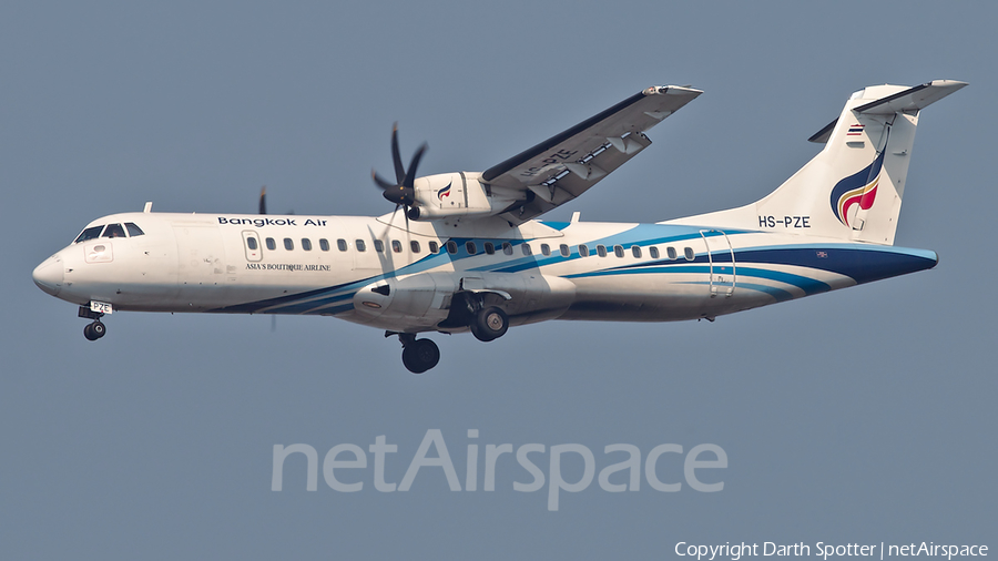 Bangkok Airways ATR 72-600 (HS-PZE) | Photo 318636