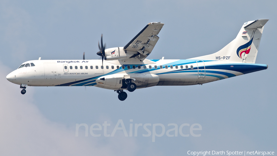 Bangkok Airways ATR 72-600 (HS-PZF) | Photo 318637