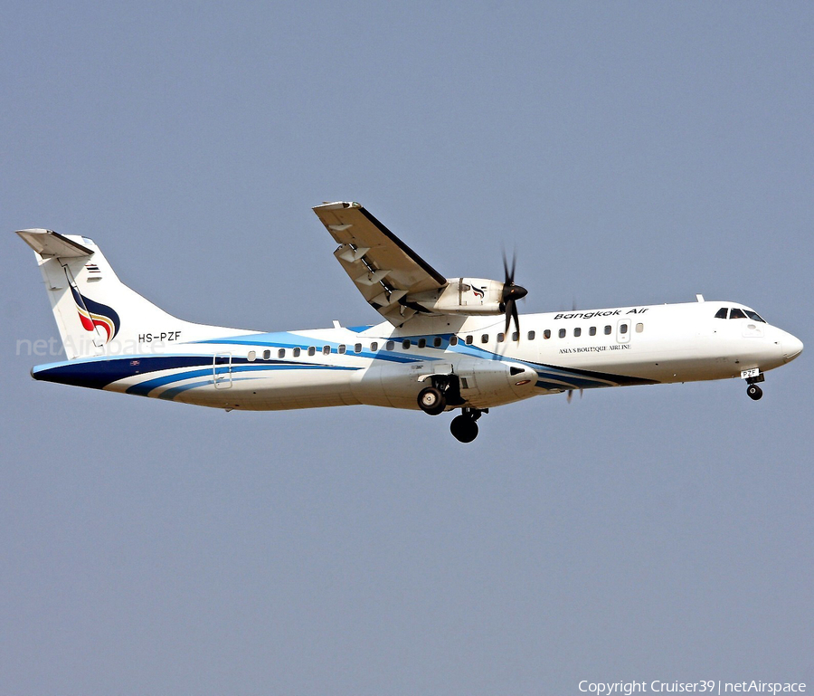 Bangkok Airways ATR 72-600 (HS-PZF) | Photo 345935