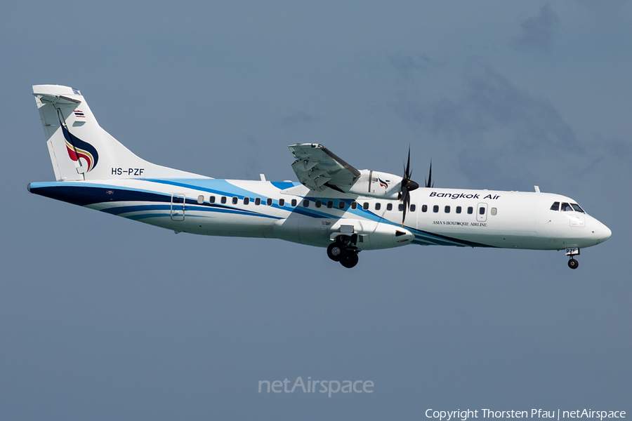 Bangkok Airways ATR 72-600 (HS-PZF) | Photo 133391