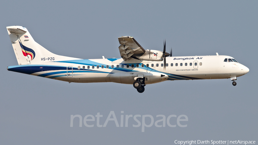 Bangkok Airways ATR 72-600 (HS-PZG) | Photo 318639