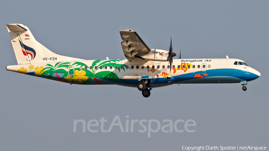 Bangkok Airways ATR 72-600 (HS-PZH) | Photo 318640