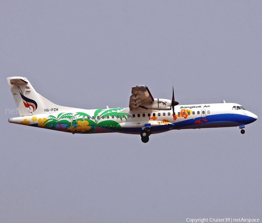 Bangkok Airways ATR 72-600 (HS-PZH) | Photo 346020