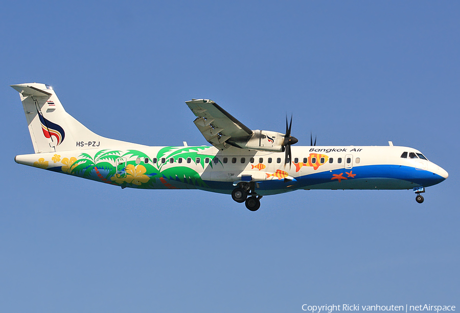 Bangkok Airways ATR 72-600 (HS-PZJ) | Photo 380802
