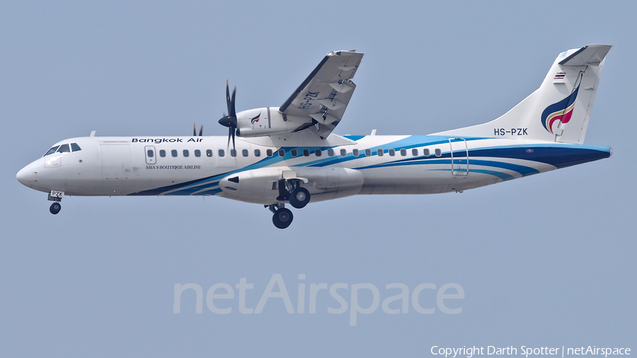 Bangkok Airways ATR 72-600 (HS-PZK) | Photo 318644