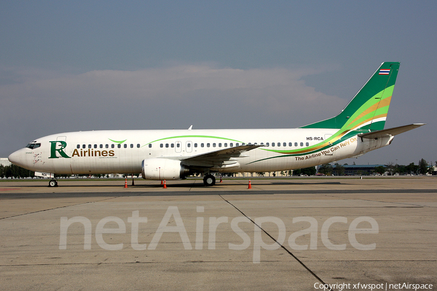 R Airlines Boeing 737-484 (HS-RCA) | Photo 435745