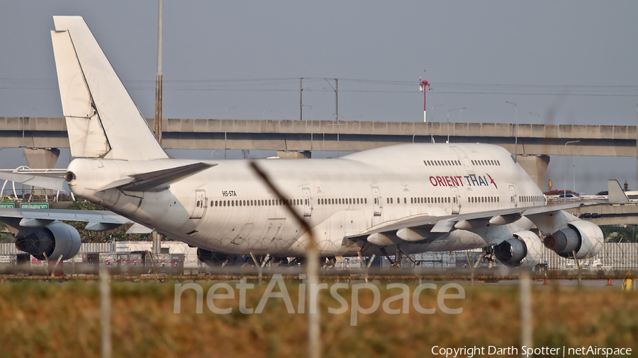 Orient Thai Airlines Boeing 747-422 (HS-STA) | Photo 318649