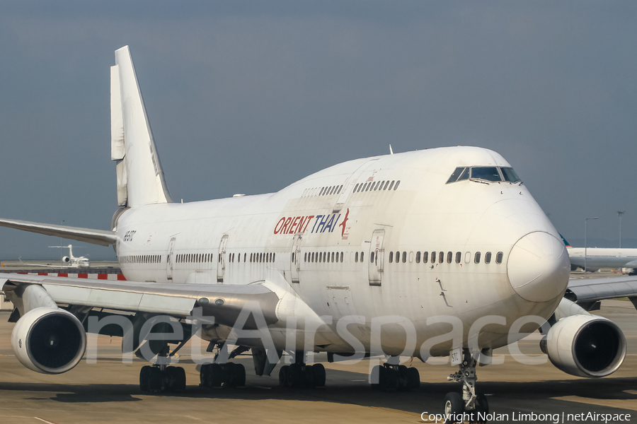 Orient Thai Airlines Boeing 747-412 (HS-STC) | Photo 377483