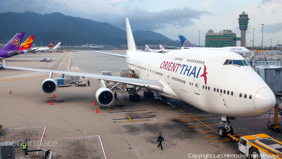 Orient Thai Airlines Boeing 747-412 (HS-STC) | Photo 447251
