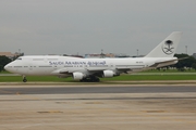 Saudi Arabian Airlines Boeing 747-412 (HS-STC) at  Bangkok - Don Mueang International, Thailand