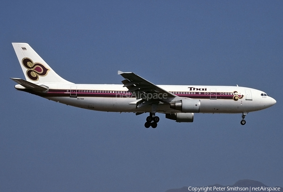 Thai Airways International Airbus A300B4-622R (HS-TAM) | Photo 366565