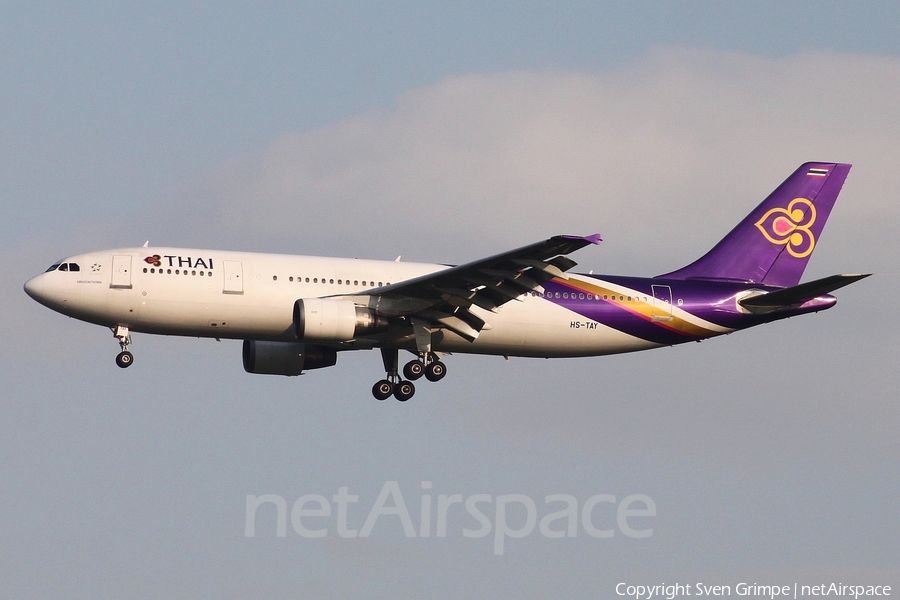 Thai Airways International Airbus A300B4-622R (HS-TAY) | Photo 34636