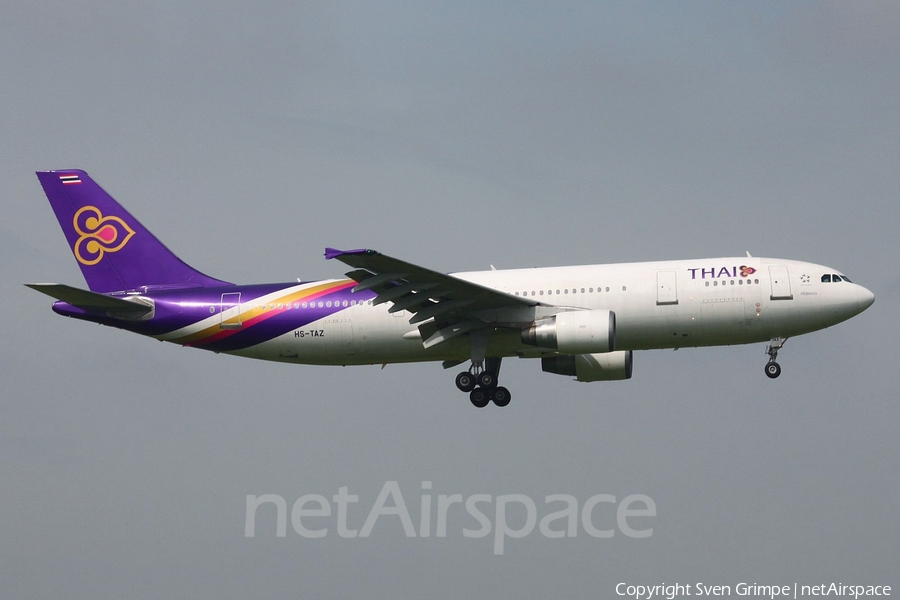 Thai Airways International Airbus A300B4-622R (HS-TAZ) | Photo 14721