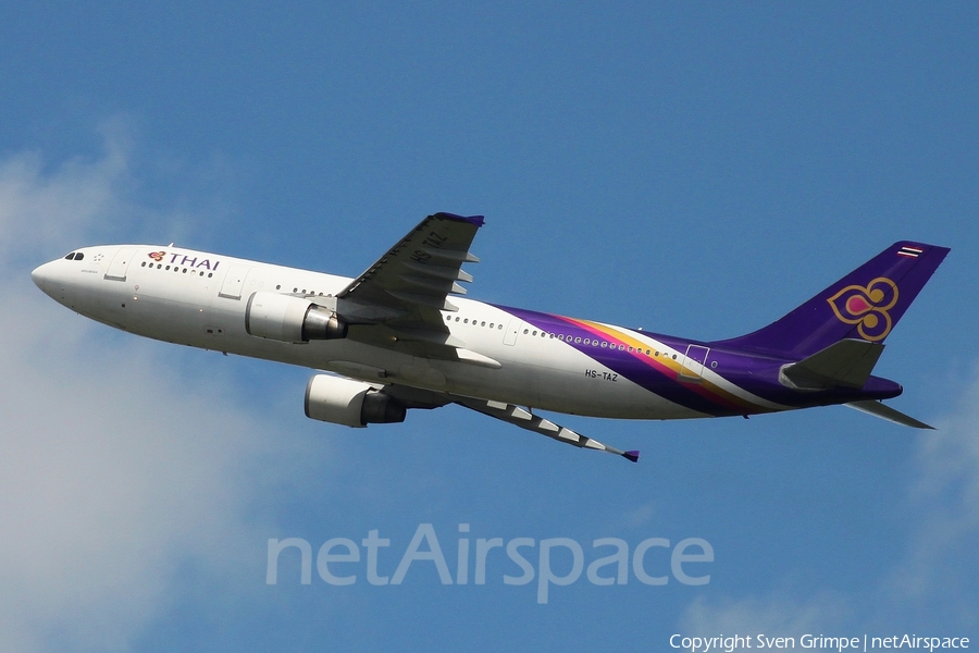 Thai Airways International Airbus A300B4-622R (HS-TAZ) | Photo 441438