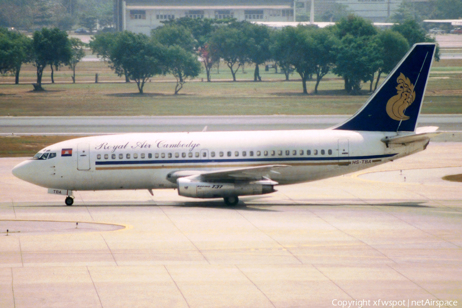 Royal Air Cambodge Boeing 737-2P5 (HS-TBA) | Photo 435845