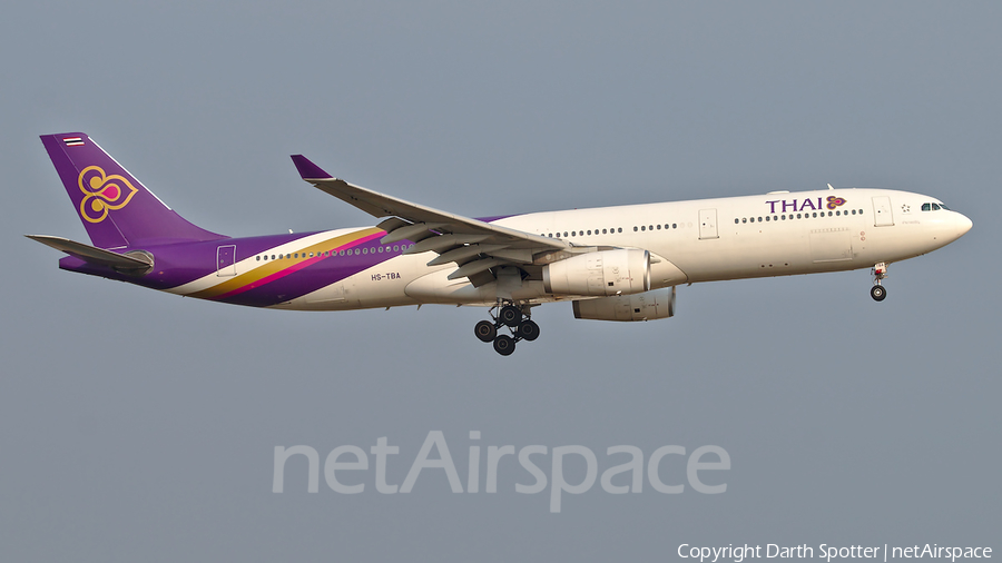 Thai Airways International Airbus A330-343 (HS-TBA) | Photo 318949