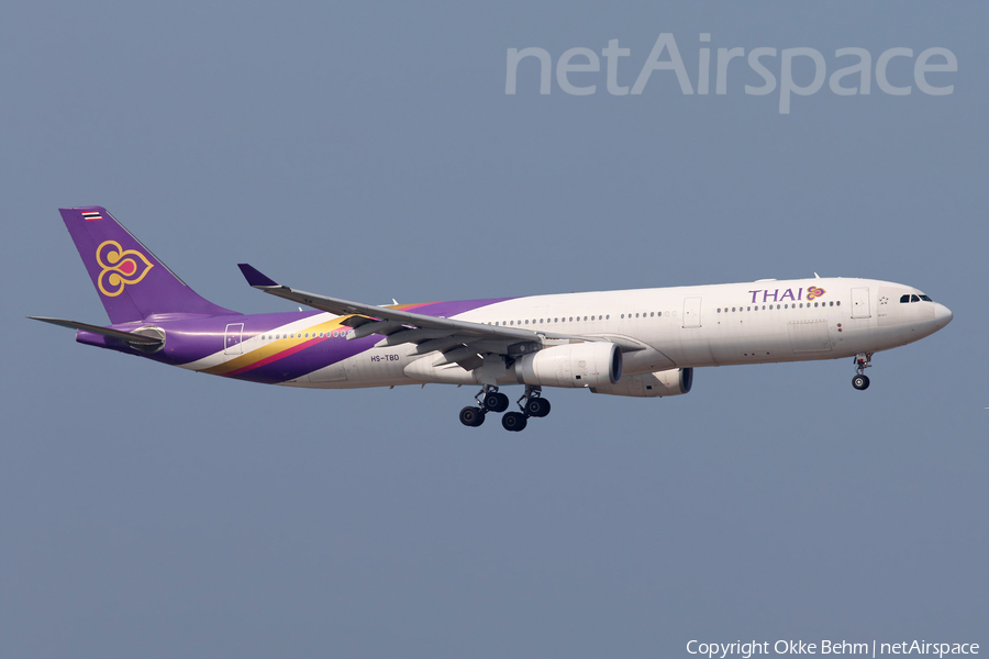 Thai Airways International Airbus A330-343X (HS-TBD) | Photo 156233