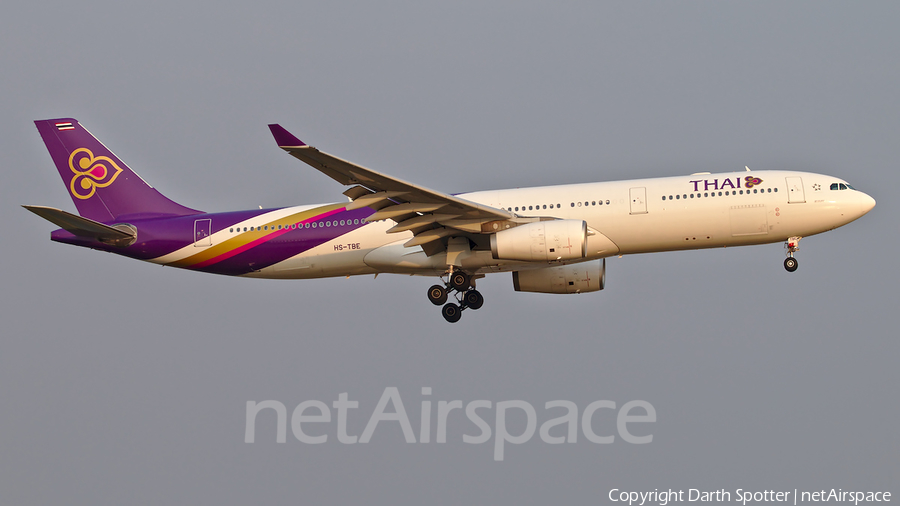 Thai Airways International Airbus A330-343 (HS-TBE) | Photo 318954