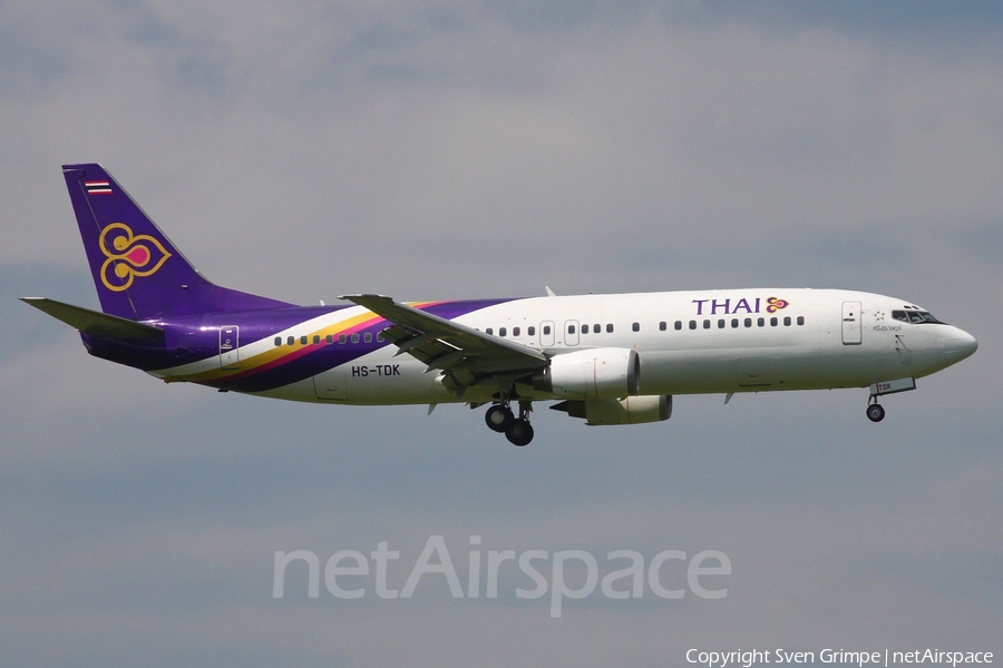 Thai Airways International Boeing 737-4D7 (HS-TDK) | Photo 14591