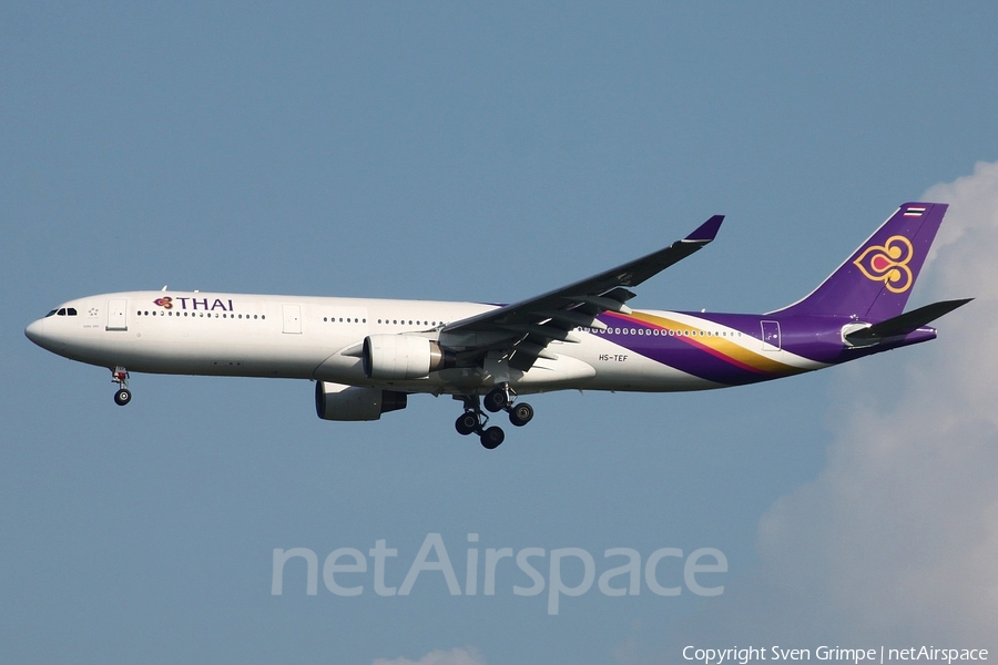 Thai Airways International Airbus A330-321 (HS-TEF) | Photo 35011