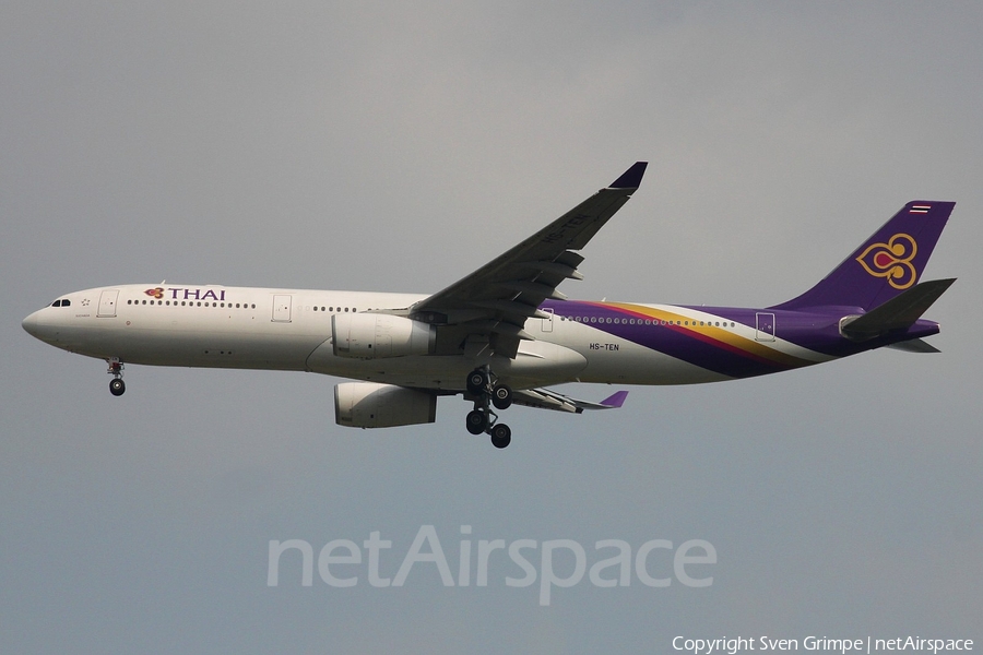 Thai Airways International Airbus A330-343X (HS-TEN) | Photo 21268