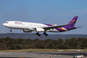 Thai Airways International Airbus A330-343X (HS-TEO) at  Perth, Australia