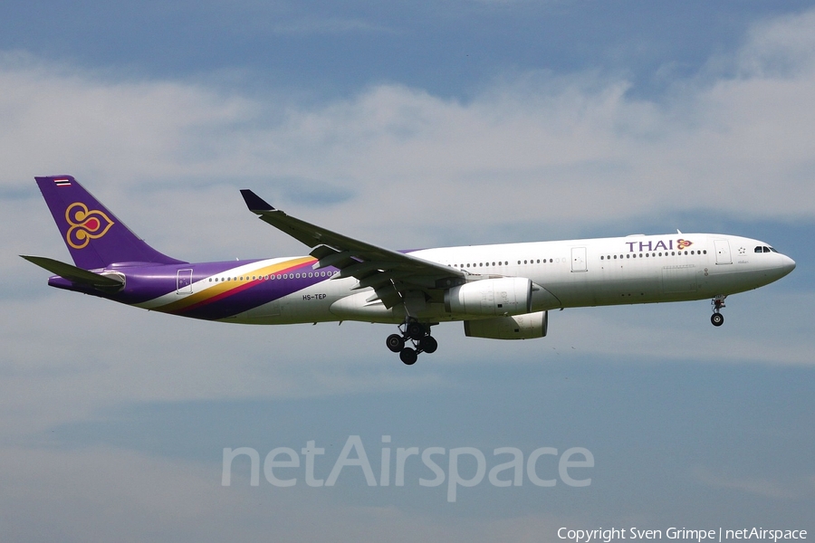 Thai Airways International Airbus A330-343X (HS-TEP) | Photo 34516