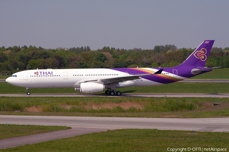 Thai Airways International Airbus A330-343X (HS-TER) | Photo 357057
