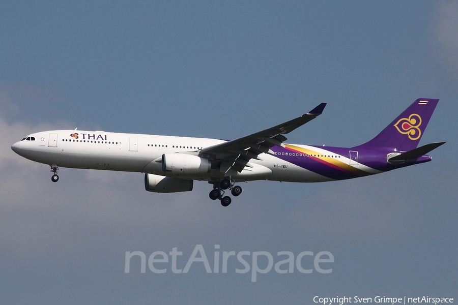 Thai Airways International Airbus A330-343X (HS-TEU) | Photo 20244